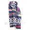 advertising woven 100% acrylic fashion double-layer scarf silk scarf