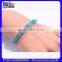 Wholesale Women Jewelry 925 Stelring Silver Synethic Fire Opal Bracelet