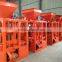 manual concrete block molding machine QT4-24B,brick making machine