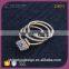 R63424I01 New Arrival Stylish Women Vintage Cock Latest Gold Solid Gemstone Single Stone Ring Designs With Diamond