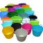 Food grade PE plastic bucket with 2 handles                        
                                                Quality Choice