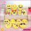 Alibaba custom bottom price Plush Emoji Pillows factory