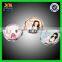 Metal round shape pocket makeup cosmetic mirror