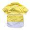 2016 children clothing custom design kids fancy wear shirt