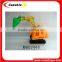 Mini Plastic Friction Excavator Car Toy