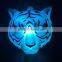 2015 hot led flashing toy tiger with ball chain necklace