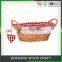 Christmas Gift Cheap Square Wicker Storage Basket