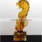 innovation rising trophy liuli glass colored crystal trophy