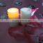 white plain led flameless candle with timer