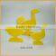 new design ceramic duck yellow duck ornament