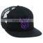 Wholesale Custom 5 Panels Flat Bill Trucker Mesh Cap 3D Embroidery