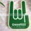 printed playing foam hands game sponge finger foam hand for game cheering LS-F-004-A