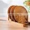 Luxury round bamboo reusable cheap bamboo plate