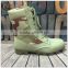 High quality camouflage panama beige desert german military boots price