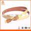 Decorative chain waist dress belt for women
