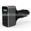 USB3.0 3-Port 42W with 1-Port QC2.0 Car Charger