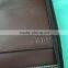 Vintage portfolio with long strap slim brown leather briefcase for boys