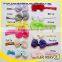 choose colors chiffon bow manufacuturer girls headbands