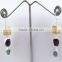 Awesome!! Multi Rough Stone 925 Sterling Silver Earring, Indian Jewellery Manufacturer, Silver Jewellery