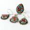 Shocking Baeuty !! Coral_Turquoise 925 Sterling Silver Jewelry Set, Exporter And Wholesaler, India Silver Jewelry Supplier