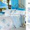 4 pcs Luxury European Sateen Jacquard duvet cover set 60S King Bed sheet