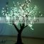 Led Lighted Artificial Skura Tree / Led Plastic Cherry Blossom Tree Outdoor Decor for Wedding decorations