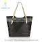 Pu leather tote handbag hard shape cheap bags made in Guangzhou ladies all year usable hand bag