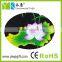 Chinese manmade wooden water lily pictures frame for interior decoration