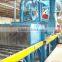 roller conveyor type steel rod shot blasting machine
