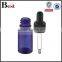 5/10/15/20/30/50/100ml dark blue oil bottle glass bottle for oil