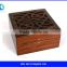 Carved Boxes Wooden With High Quality Classic Color For Export Customized Box