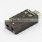 Wholesale 3d sound usb audio driver adapter virtual 7.1 channel