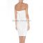 2016 V neck bandage brand dress women short evening dress