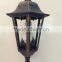 P631 cheap garden light ,gate outdoor ,garden lantern post lampE27 lampholder IP44