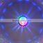 2015 new mini led disco ball light sunflower light with crystal magic ball stage lighting