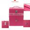 Ladies Travel Toiletry Bag Makeup Case with mirror and drawers
