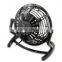 USB plastic fan mini portable desktop cooling desk quiet fan for computer laptop
