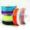 wholesale sheer organza ribbon with satin edges and Made of polyester satin thread celebrate it ribbon