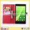 Litchi grain flip card support mobile phone set case for sony xperia t2, wallet cover for sony t2disply on .com in china