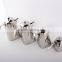stainless steel 18/8 mirror finish food safety round 300ml small tea pot/water kettle