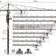 2ton to 16ton machine tower crane with CE certificate