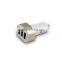 Top Grade Emergency 3 port usb car charger, Portable 12v car battery charger