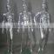 Fashion female chrome mannequin for apparel display