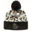 Wholesale fashion acrylic knitted women beanie winter hat men knitted winter hat