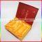 Hard Recycled Gift Packaging Gold Paper Boxes