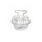 Instant Essential and Flexible Kitchen basket Foldable Steam Rinse Strain