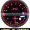 60mm auto gauge tachometer / smoke lens Tachometer gauge with warning and peak recall
