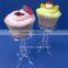 wholesale acrylic single mini cake stand