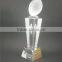 Personalized custom acrylic youth football trophies