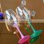 Clear drinking glass/wine glass goblet/stemware